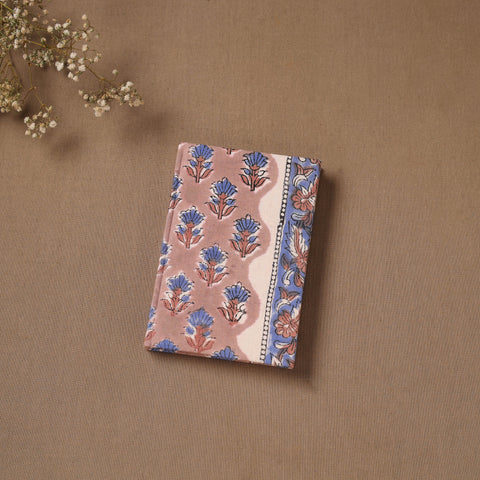 Sanganeri Hand Block Print Cover Notebook (6 x 4) 08