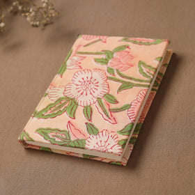 Sanganeri Hand Block Print Cover Notebook (6 x 4) 10