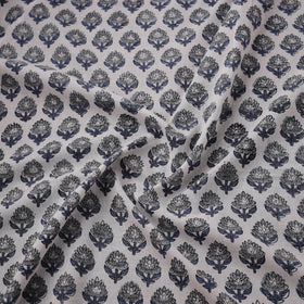 Hand Block Sanganeri Floral Print Cotton Fabric 16