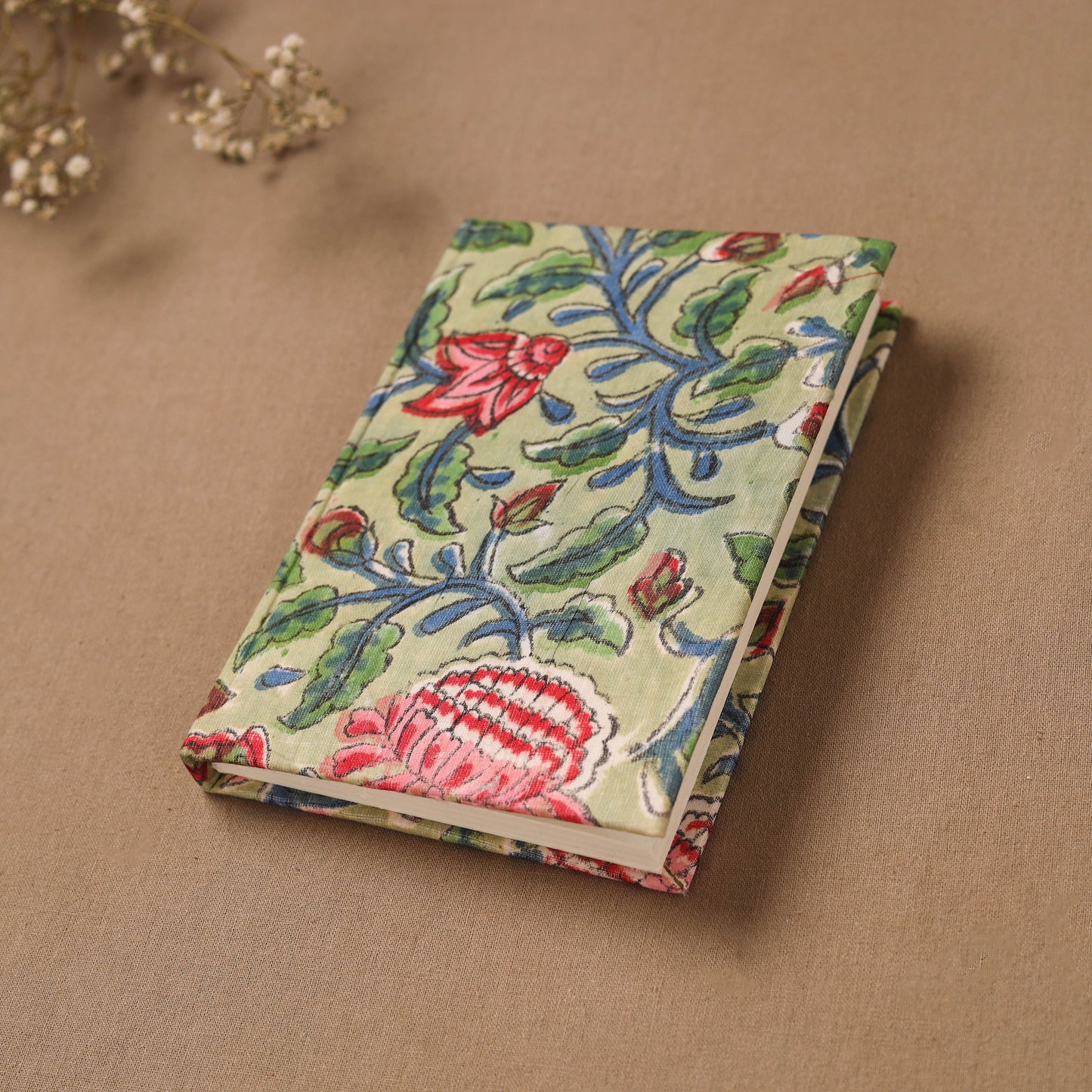 Sanganeri Hand Block Print Cover Notebook (6 x 4) 14