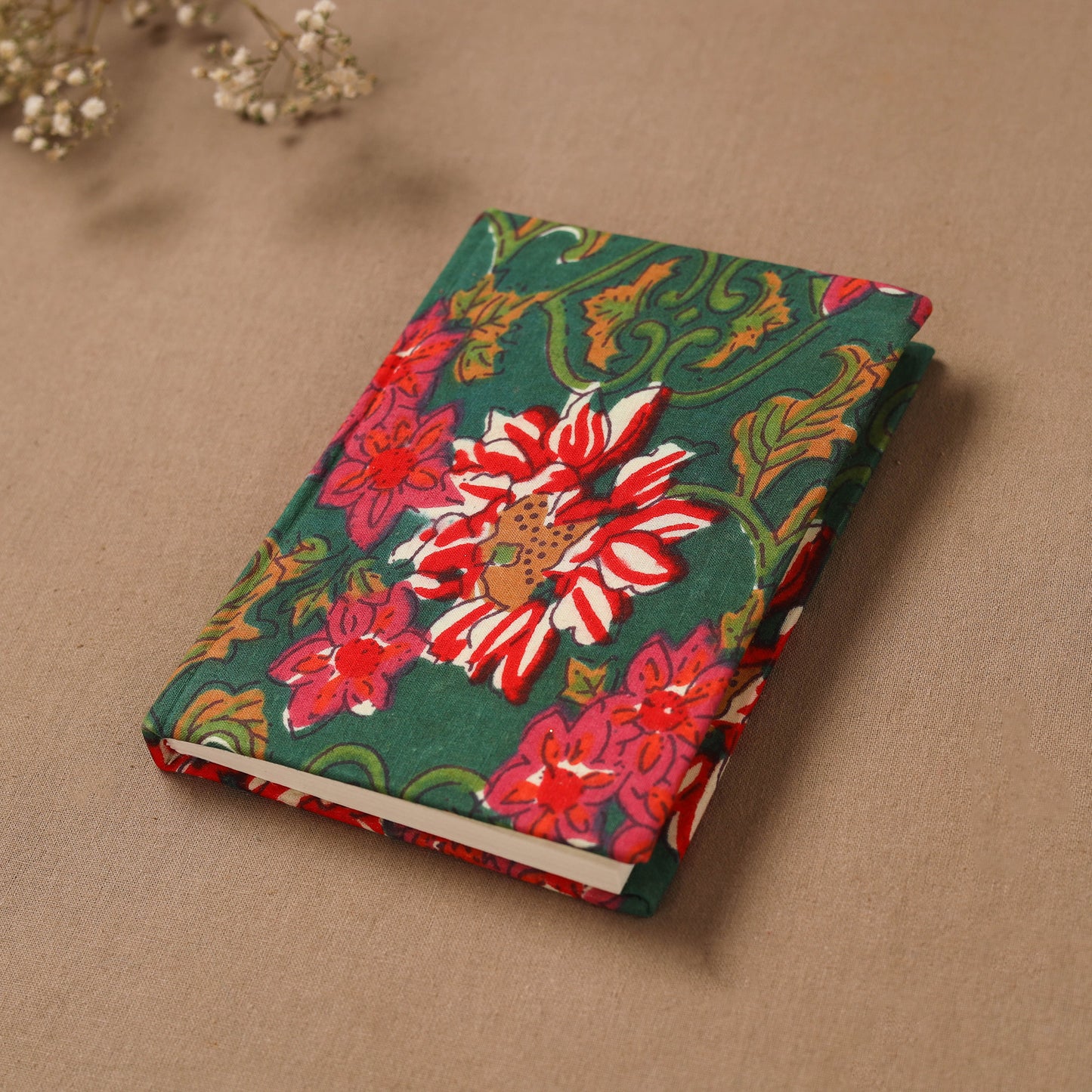 Sanganeri Hand Block Print Cover Notebook (6 x 4) 15