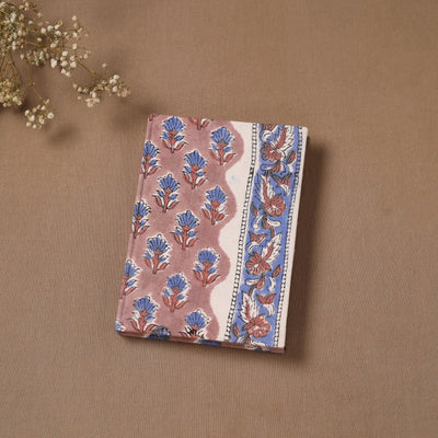 Sanganeri Hand Block Print Cover Notebook (7 x 5) 26