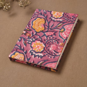 Sanganeri Hand Block Print Cover Notebook (7 x 5) 29