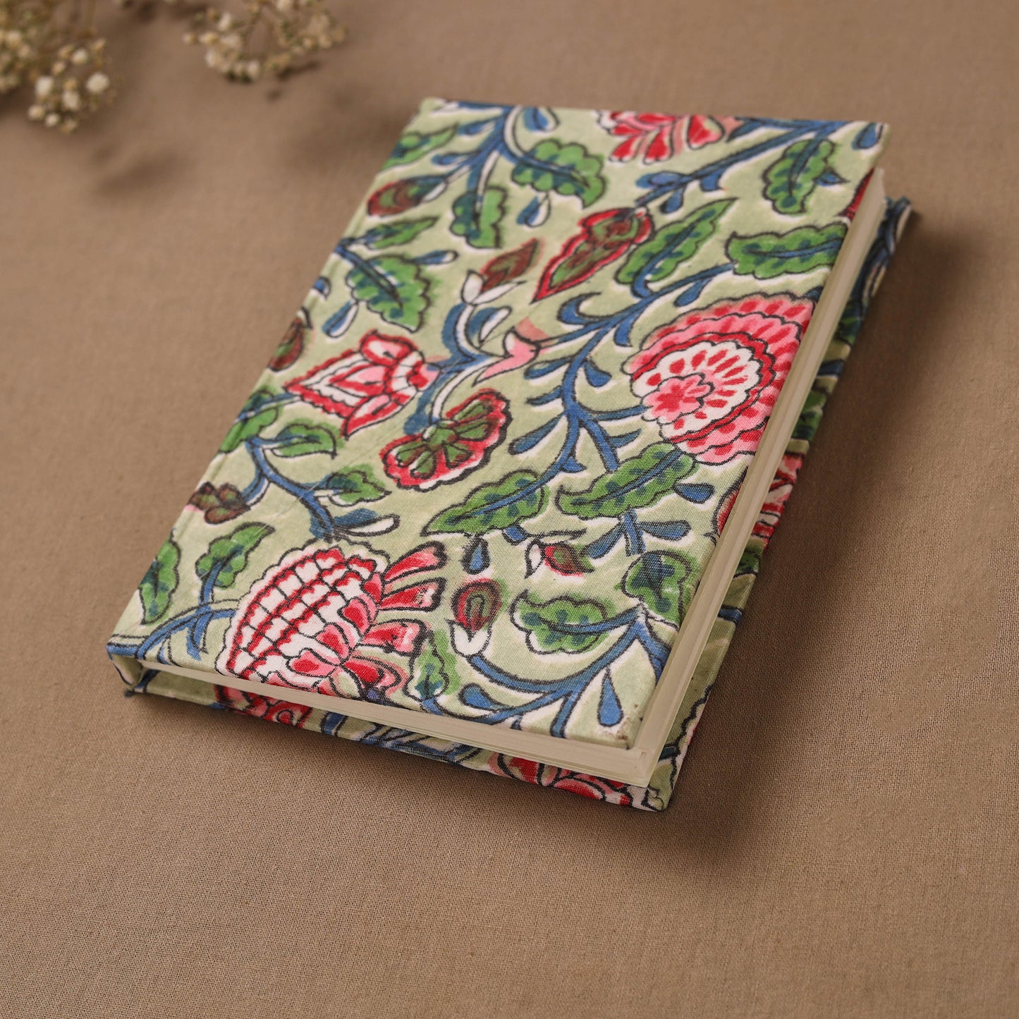 Sanganeri Hand Block Print Cover Notebook (7 x 5) 30