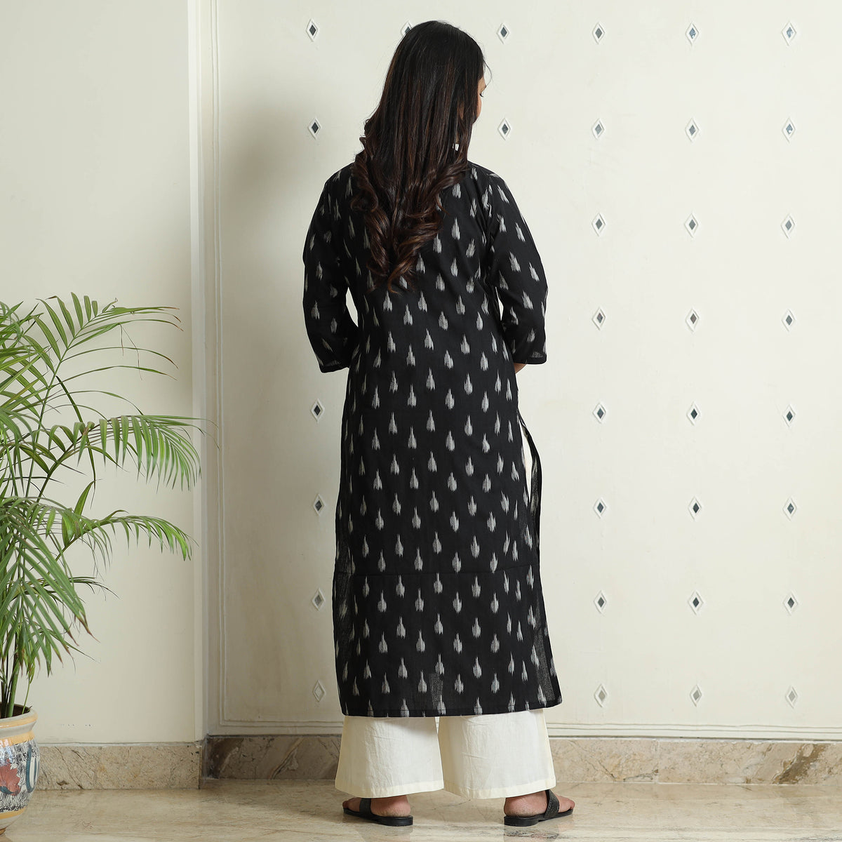 Ikat Weave kurta