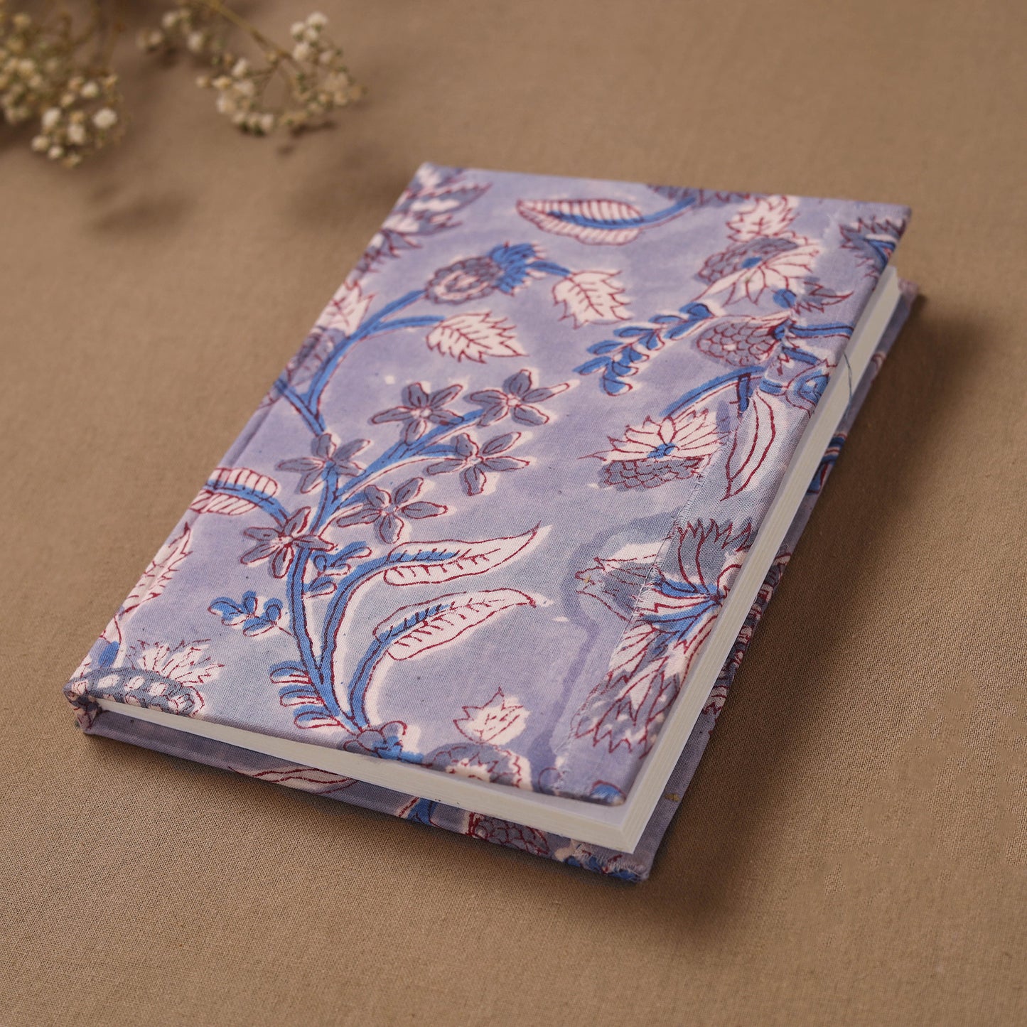 Sanganeri Hand Block Print Cover Notebook (7 x 5) 34