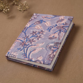Sanganeri Hand Block Print Cover Notebook (7 x 5) 34