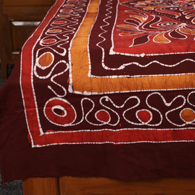  Hand Batik Printed Cotton Single Bed Cover (96 x 59 in) 85 