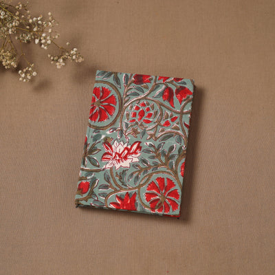 Sanganeri Hand Block Print Cover Notebook (7 x 5) 38