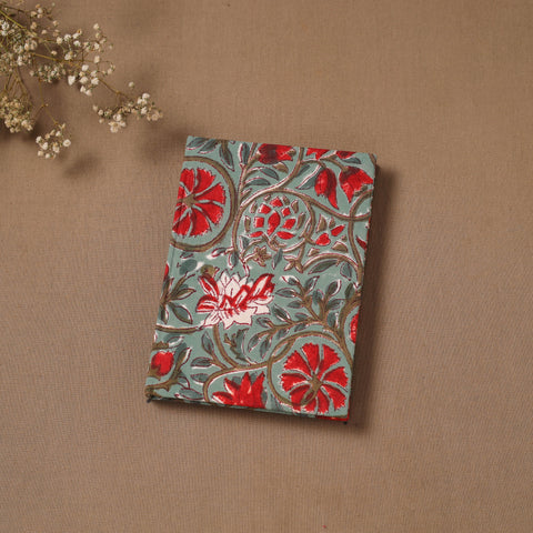 Sanganeri Hand Block Print Cover Notebook (7 x 5) 38