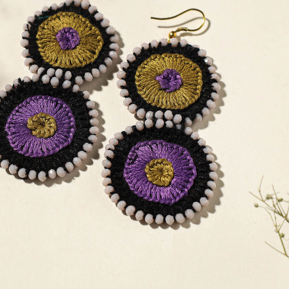 beadwork earring