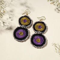 beadwork earring