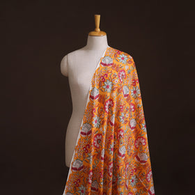 Floral Sanganeri Hand Block Print Cotton Fabric 01