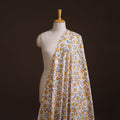 Floral Sanganeri Hand Block Print Cotton Fabric 04
