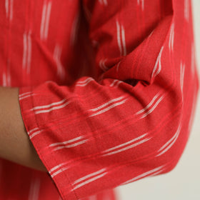 Buy iTokri Casuals - Ikat Weave Cotton Long Kurta Online at iTokri.com
