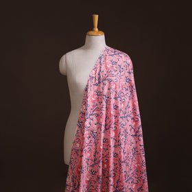 Floral Sanganeri Hand Block Print Cotton Fabric 07