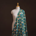 Floral Sanganeri Hand Block Print Cotton Fabric 12