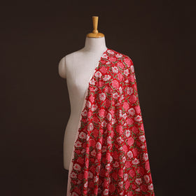 Floral Sanganeri Hand Block Print Cotton Fabric 13