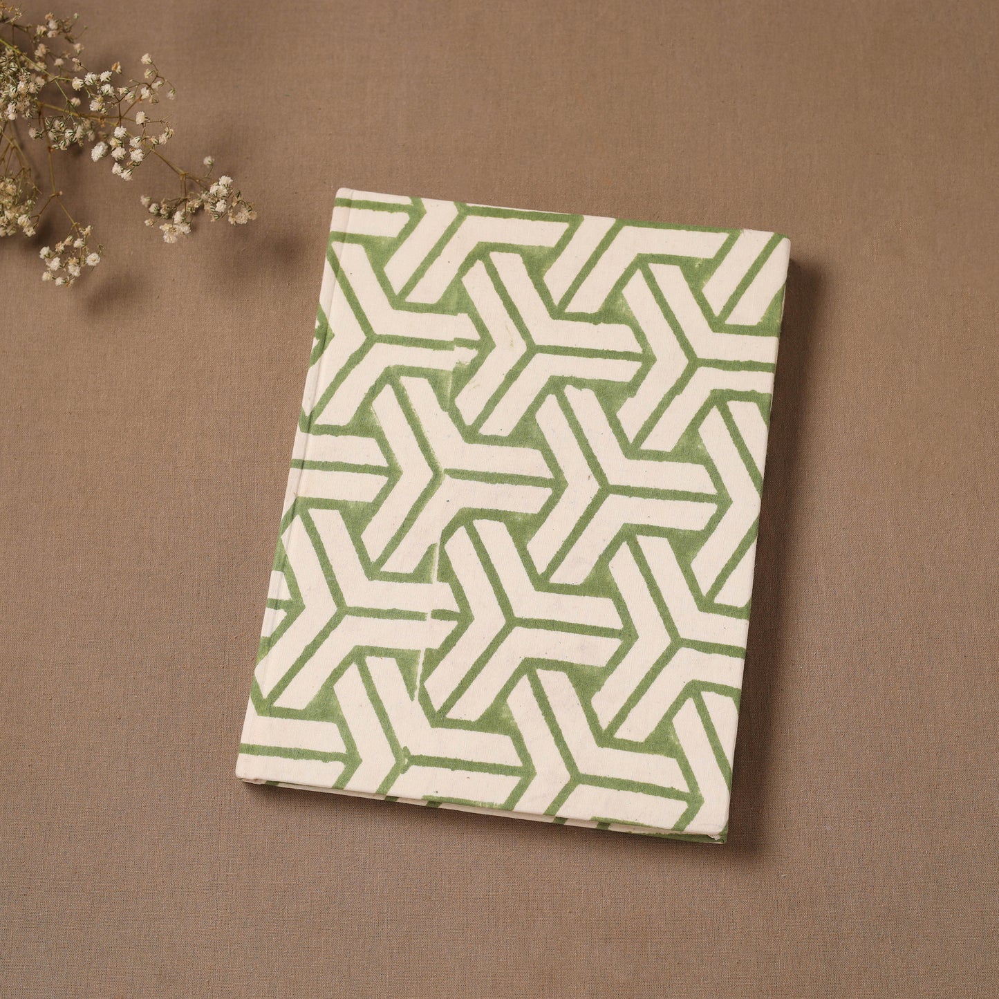 Sanganeri Hand Block Print Cover Notebook (9 x 7) 46