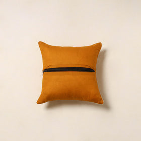 Yellow - hand batik cotton cushion cover 69 - handcrafted