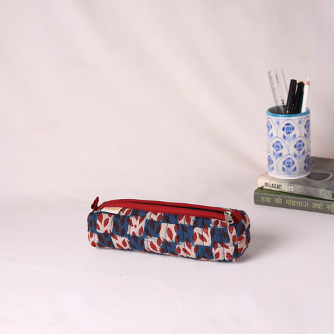 Handcrafted Quilted Pencil Pouch 03