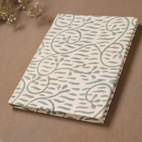 Sanganeri Hand Block Print Cover Notebook (9 x 7) 50