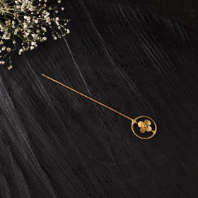 Yellow - Brass Metal Handcrafted Juda Pin 07
