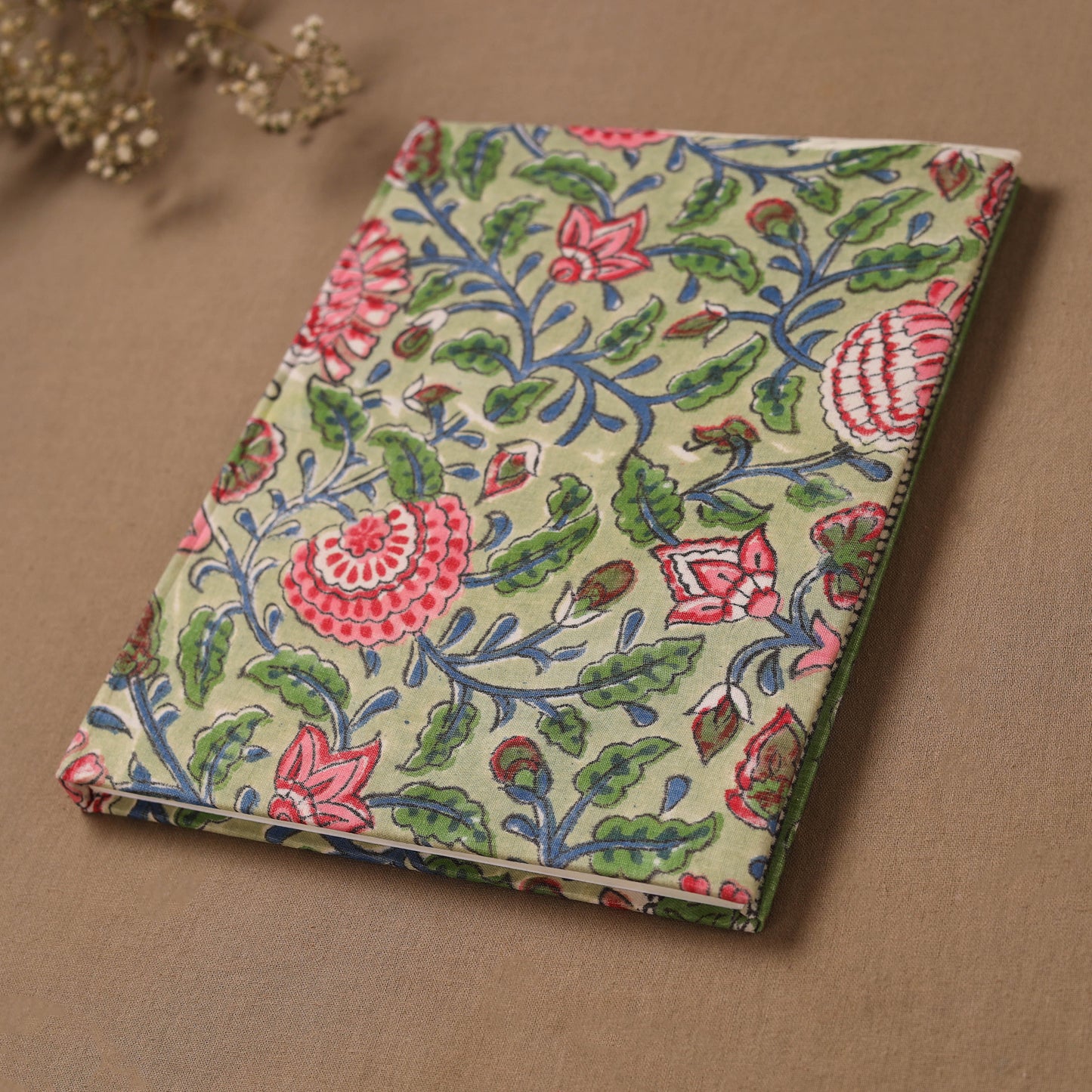 Sanganeri Hand Block Print Cover Notebook (9 x 7) 55