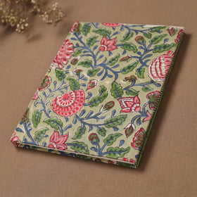 Sanganeri Hand Block Print Cover Notebook (9 x 7) 55