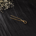 Yellow - Brass Metal Handcrafted Juda Pin 06
