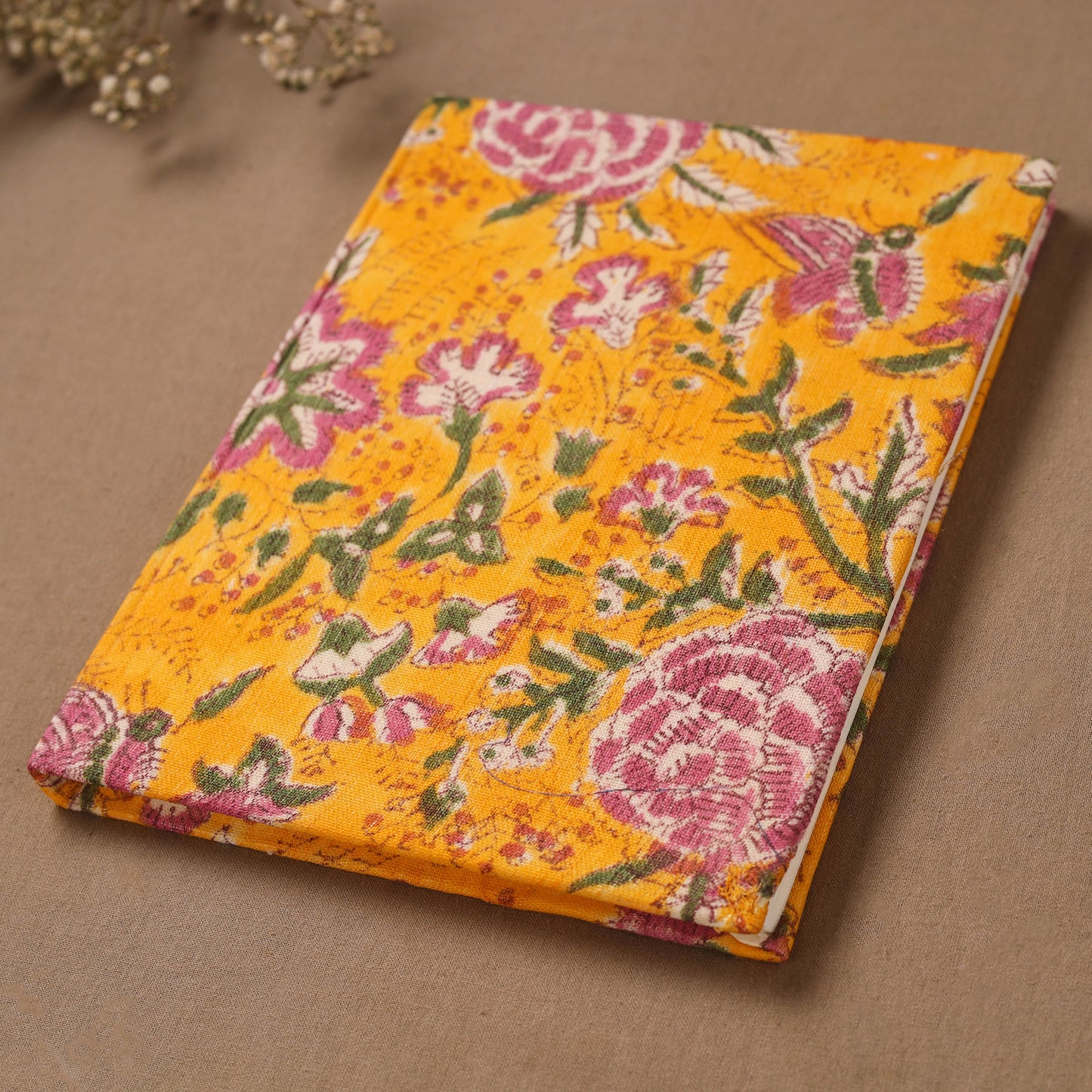 Sanganeri Hand Block Print Cover Notebook (9 x 7) 56