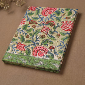 Sanganeri Hand Block Print Cover Notebook (9 x 7) 61