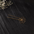 Yellow - Brass Metal Handcrafted Juda Pin 01