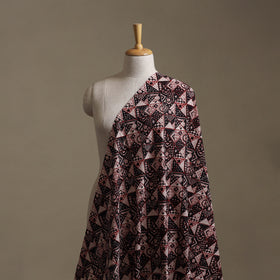 Bagh Hand Block Print Natural Dyed Cotton Fabric 01