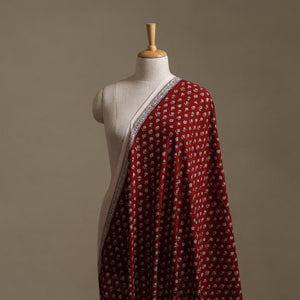 Bagh Hand Block Print Natural Dyed Cotton Fabric 03