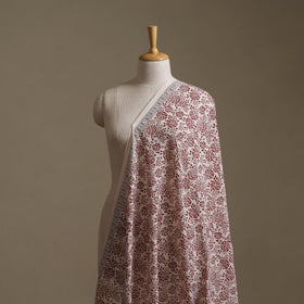Bagh Hand Block Print Natural Dyed Cotton Fabric 05