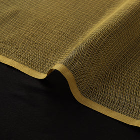 Green - Plain Kota Doria Cotton Fabric 12