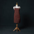 Ajrakh Hand Block Print Cotton Apron with Pocket 05