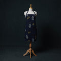 Ajrakh Hand Block Print Cotton Apron with Pocket 08