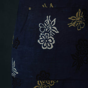 Ajrakh Hand Block Print Cotton Apron with Pocket 08