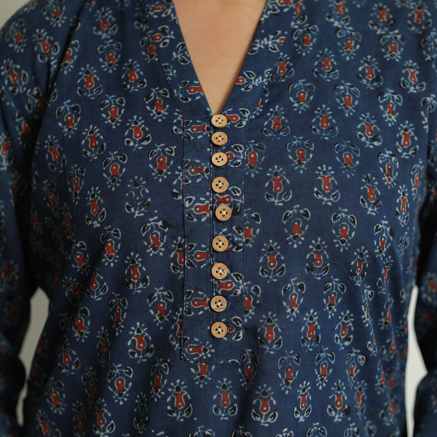 Ajrakh Kurta 