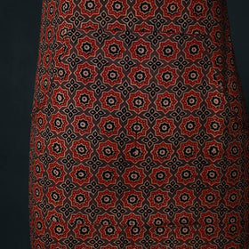 Ajrakh Hand Block Print Cotton Apron with Pocket 11