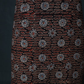 Ajrakh Hand Block Print Cotton Apron with Pocket 13