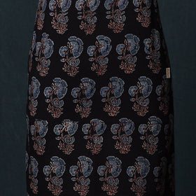 Ajrakh Hand Block Print Cotton Apron with Pocket 16