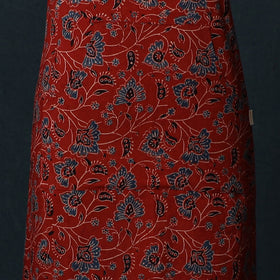 Ajrakh Hand Block Print Cotton Apron with Pocket 17