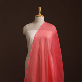 Pink - Plain Kota Doria Cotton Fabric 03