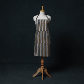 Ajrakh Hand Block Print Cotton Apron with Pocket 21
