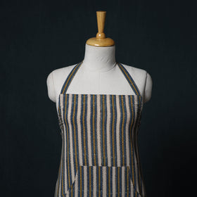 Ajrakh Hand Block Print Cotton Apron with Pocket 21