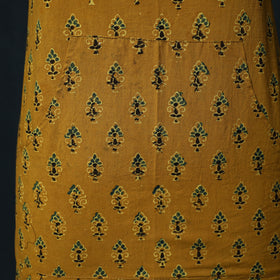 Ajrakh Hand Block Print Cotton Apron with Pocket 22