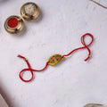 Red - Handcrafted Bhai Behan Plantable Seed Kids Rakhi 04